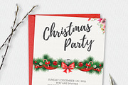 Christmas Party Celebration Card