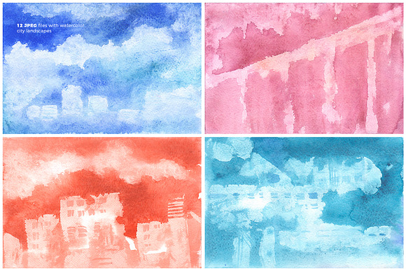 Painting watercolor landscapes in Textures - product preview 6
