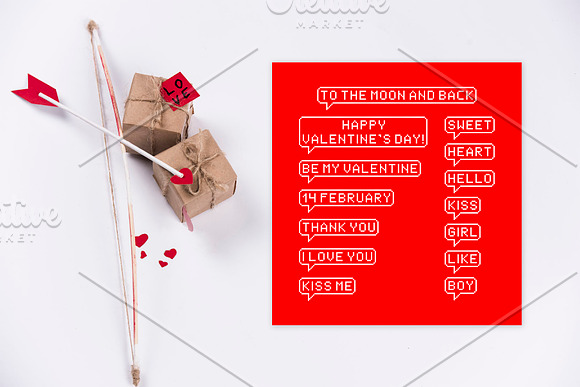 Pixel Font and Valentines Day Pack in Display Fonts - product preview 12