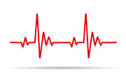 Heart pulse line