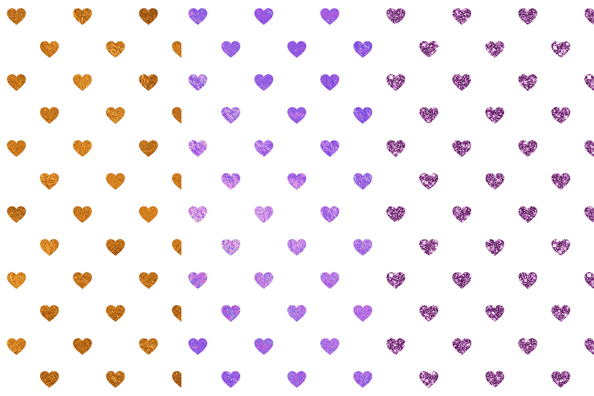 Heart Seamless Patterns in Patterns - product preview 8