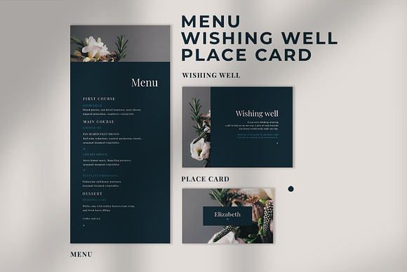 Wedding Invitation Suite in Wedding Templates - product preview 2