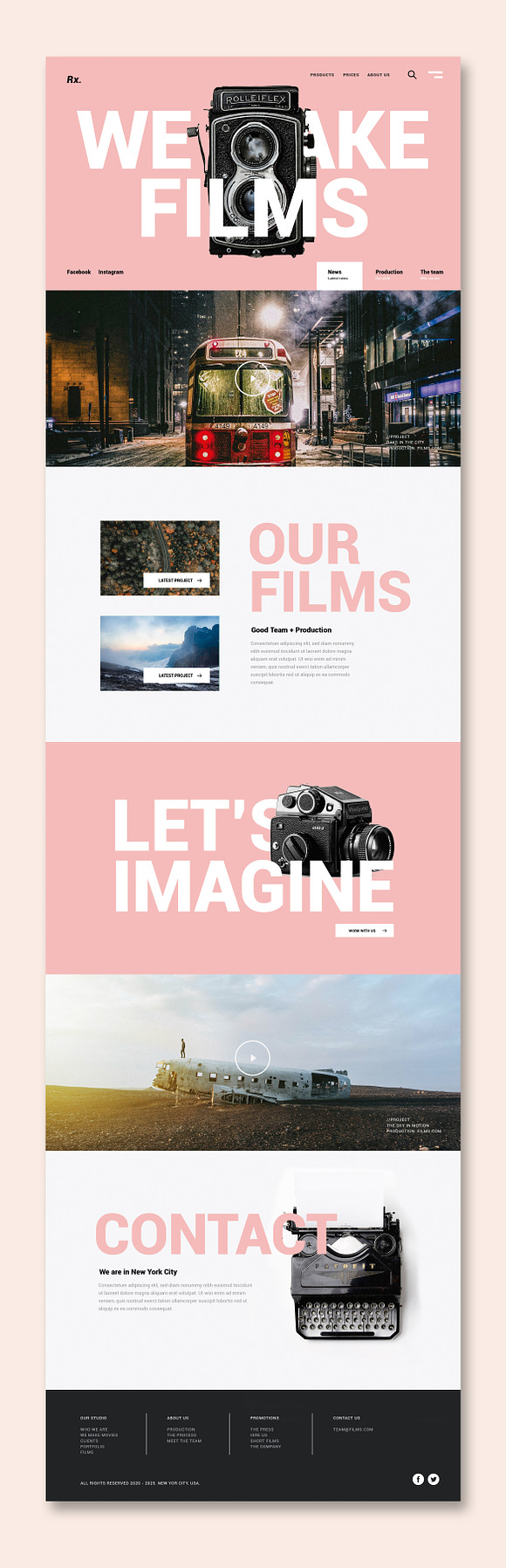 Creative Design & Video - Website in Landing Page Templates - product preview 2
