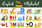 ABC English letters