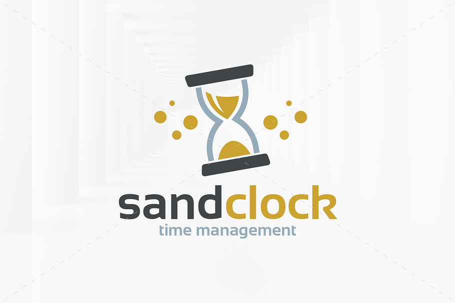 Sand Clock / Hourglass Logo