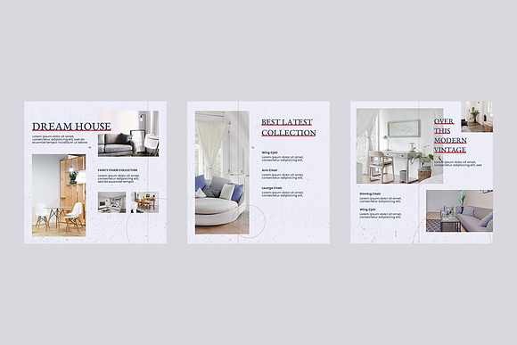 Interior Instagram Templates in Instagram Templates - product preview 6