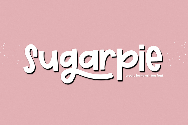 Sugarpie | Cute & Chunky Font