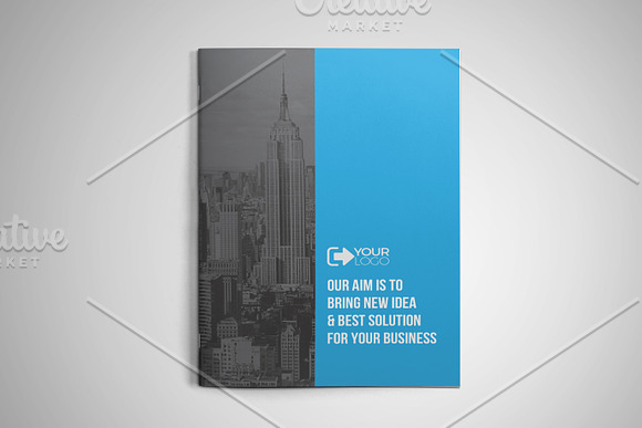 Bi Fold Corporate Brochure in Brochure Templates - product preview 4