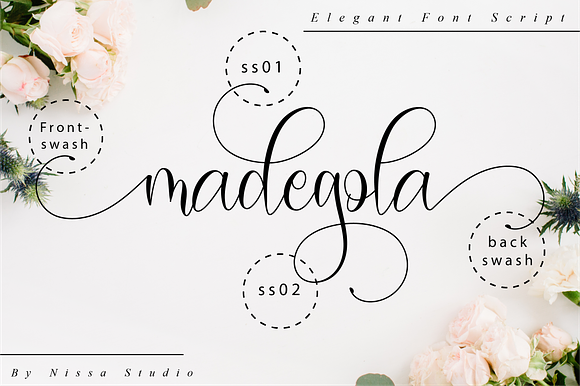 Madegola Script in Script Fonts - product preview 9