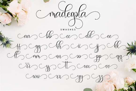 Madegola Script in Script Fonts - product preview 11