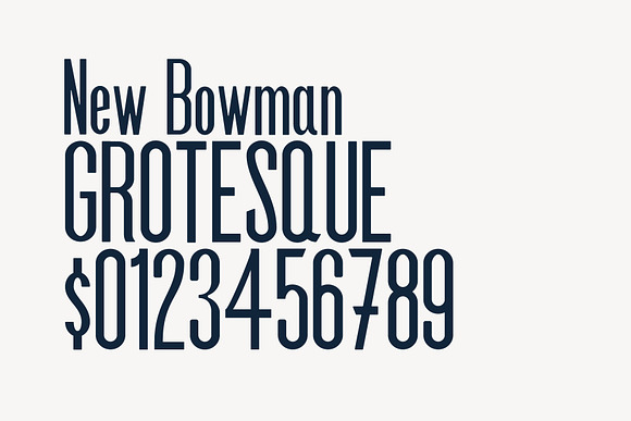 New Bowman Font Bundle (+ webfonts) in Display Fonts - product preview 4