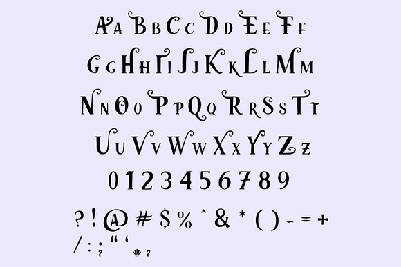 Little Mermaid Font Letters in Graphics - product preview 2