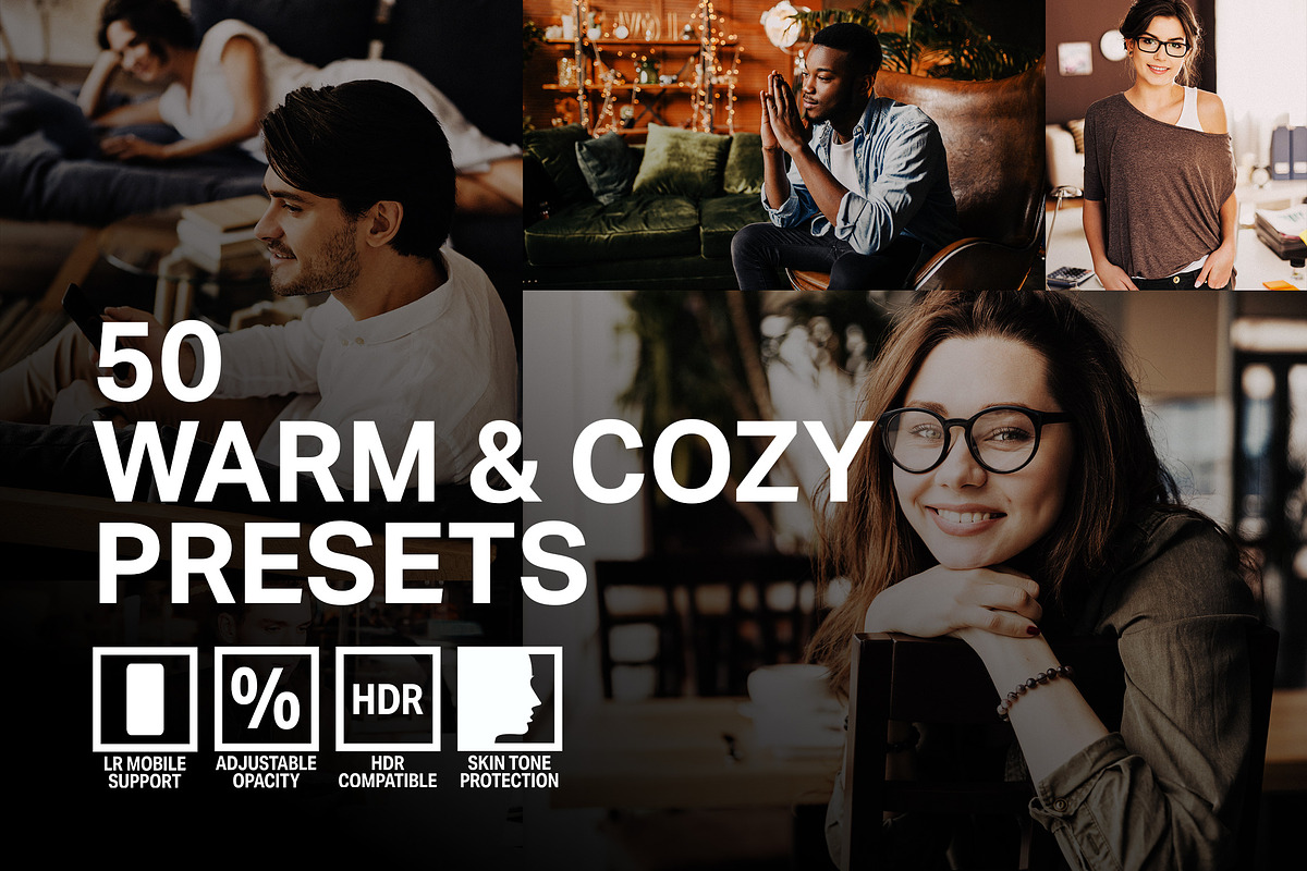 50 Warm & Cozy Lightroom Presets in Add-Ons - product preview 8