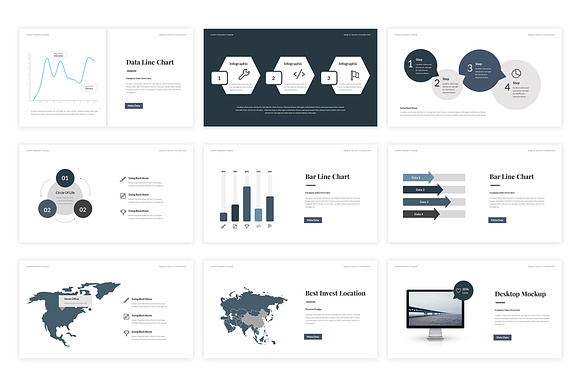 Flatro - Powerpoint Template in PowerPoint Templates - product preview 4