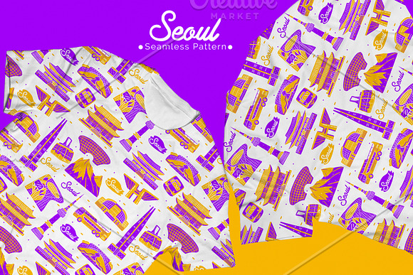 Seoul Seamless Pattern in Patterns - product preview 3
