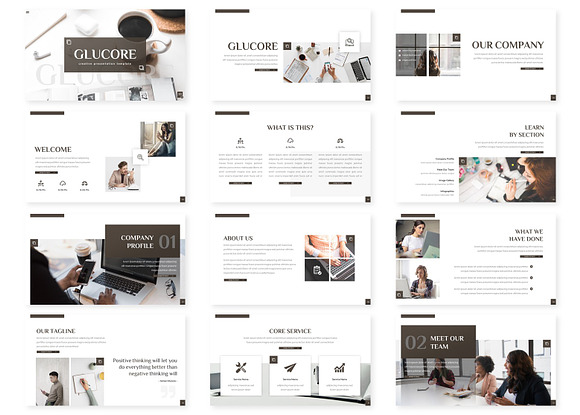 Glucore - Powerpoint Template in PowerPoint Templates - product preview 1