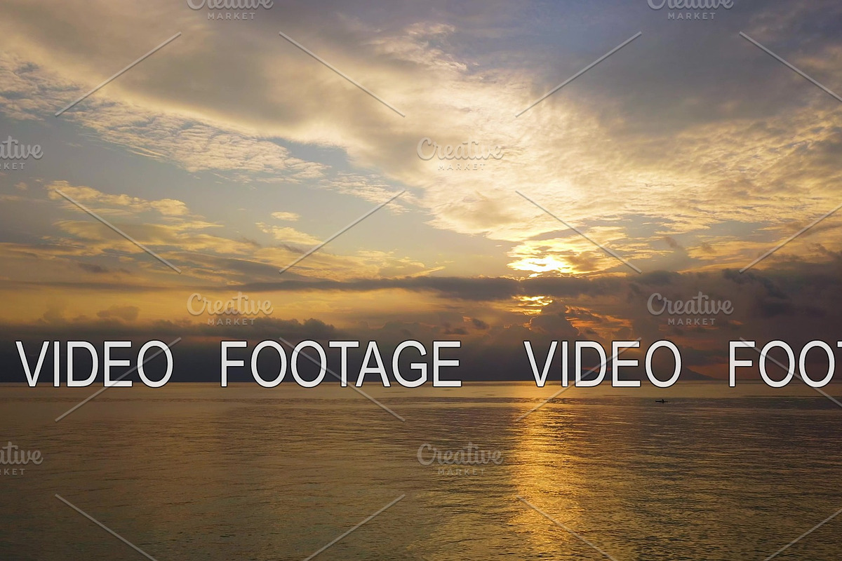 Panoramic dramatic sunrise, sky and in Graphics - product preview 8