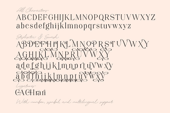 Karatone - Elegant Serif in Display Fonts - product preview 7