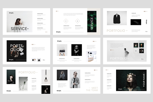 Kouri - Minimal PowerPoint in PowerPoint Templates - product preview 2