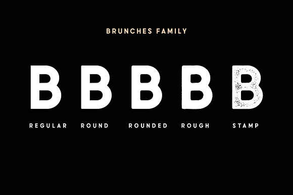Brunches - 10 Font Includes in Sans-Serif Fonts - product preview 7