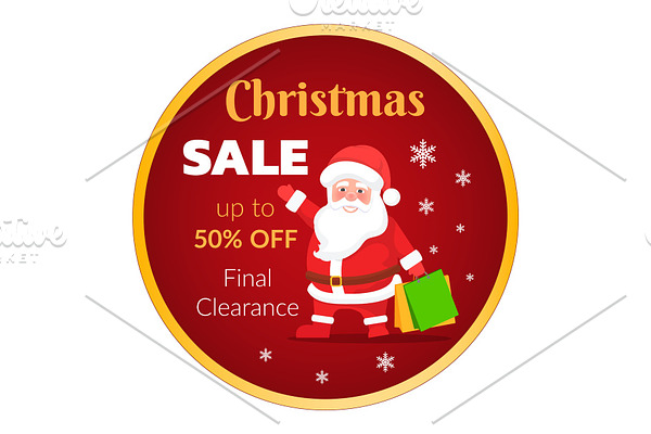 Christmas Sale Up to 50 Percent Off