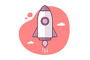 Rocket Startup Icon