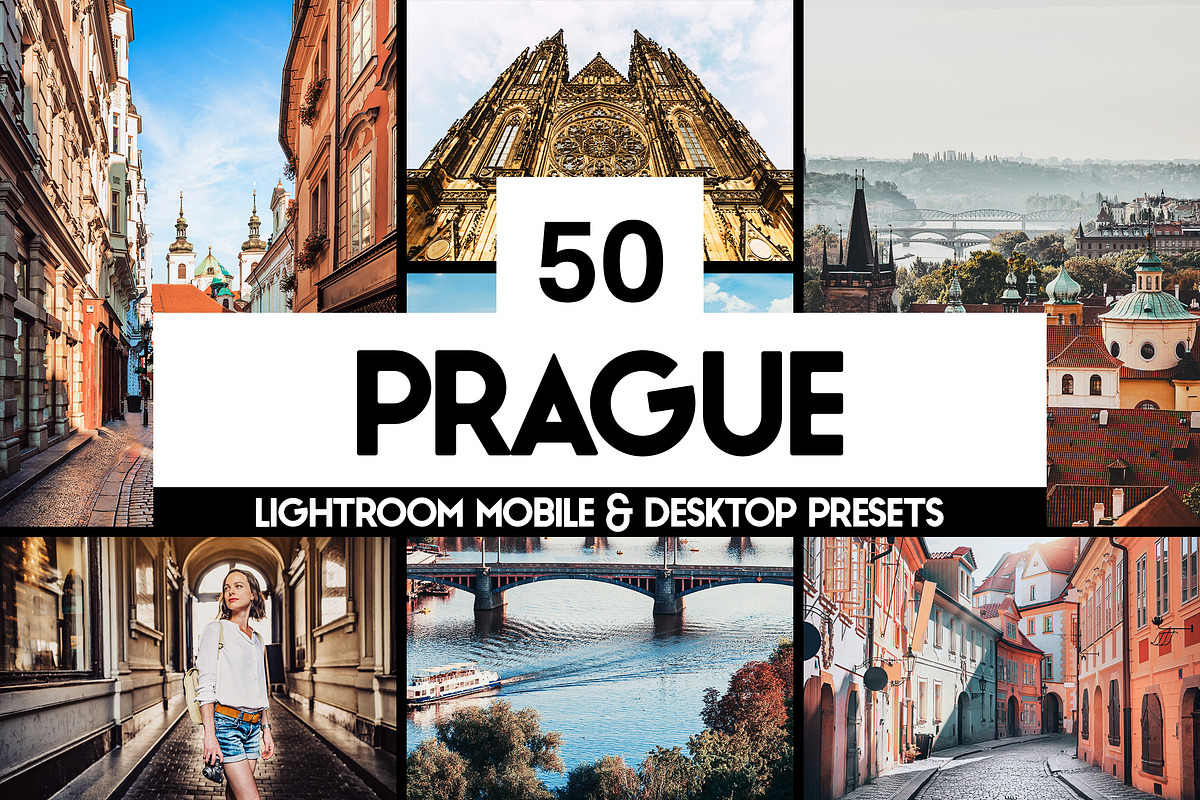 50 Prague Lightroom Presets and LUTs in Add-Ons - product preview 8