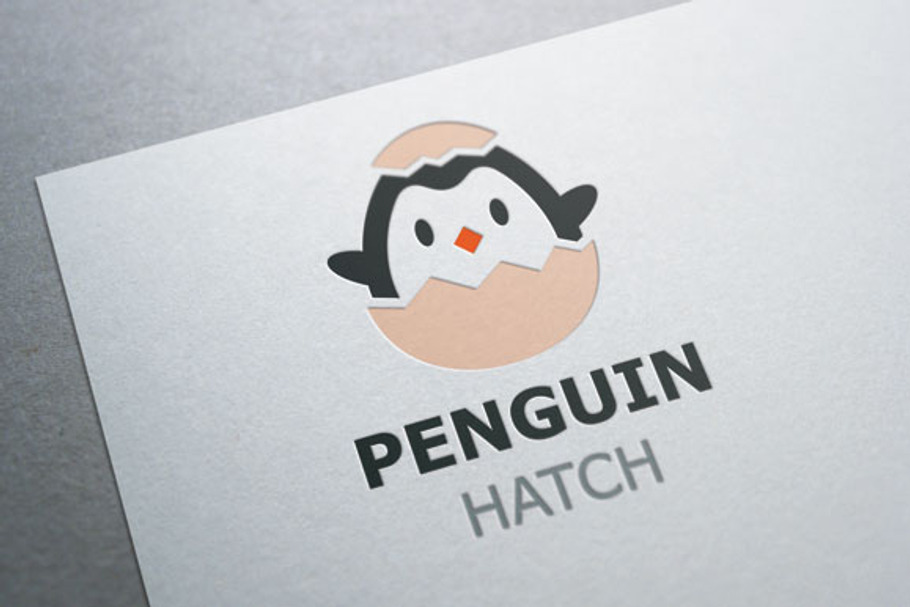 Penguin Hatch Logo in Logo Templates - product preview 8