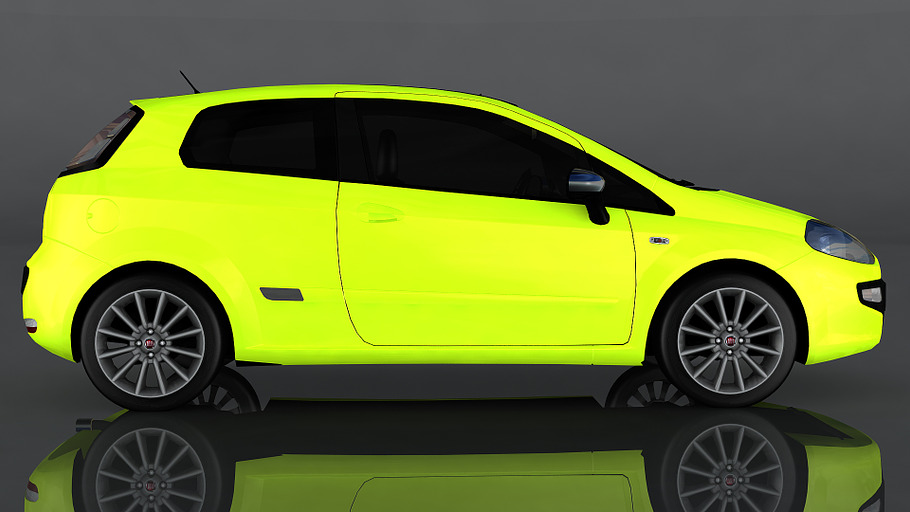 2010 FIAT Punto Evo SPORT in 3D - product preview 2