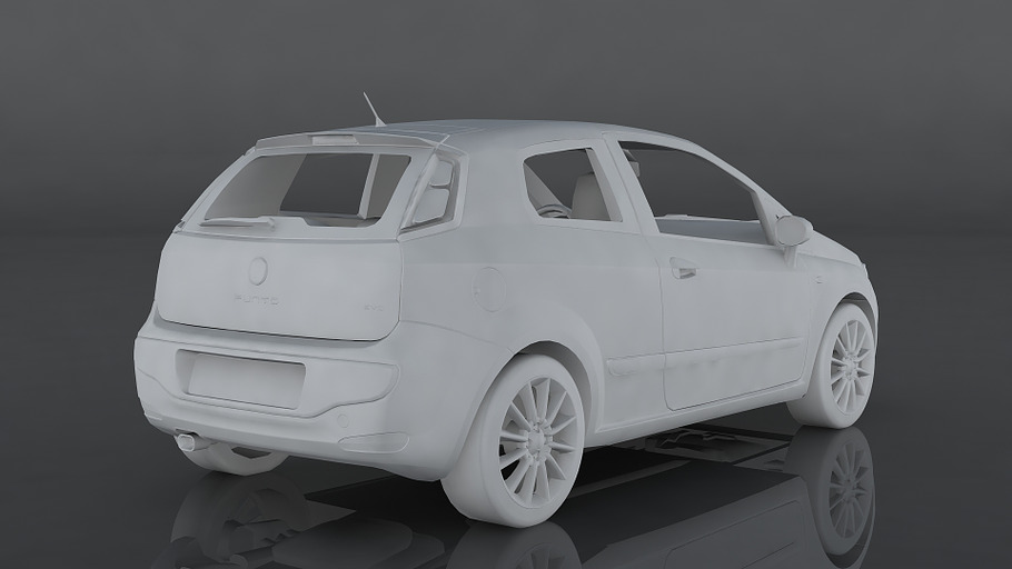 2010 FIAT Punto Evo SPORT in 3D - product preview 10