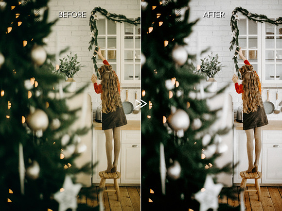 WHITE CHRISTMAS Lightroom Presets in Add-Ons - product preview 4