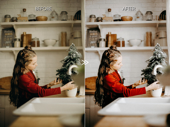 WHITE CHRISTMAS Lightroom Presets in Add-Ons - product preview 5