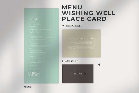 Modern Minimal Wedding Suite in Wedding Templates - product preview 2