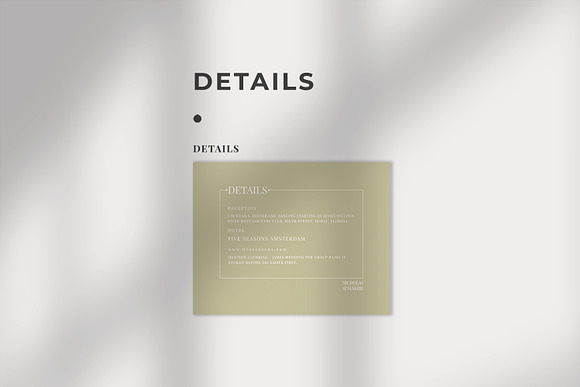 Modern Minimal Wedding Suite in Wedding Templates - product preview 3