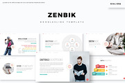 Zenbik - Google Slide Tamplate