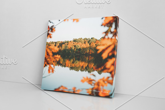 Square Canvas Ratio 1x1 Mockup 03 in Print Mockups - product preview 2