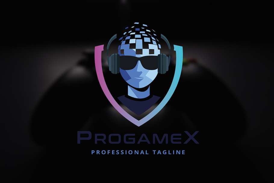 Professional Gamer Logo