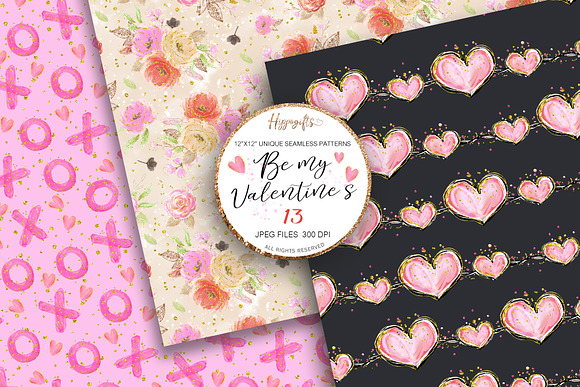 Valentine's patterns in Patterns - product preview 6
