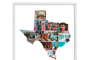 Texas state Photo Collage -id44