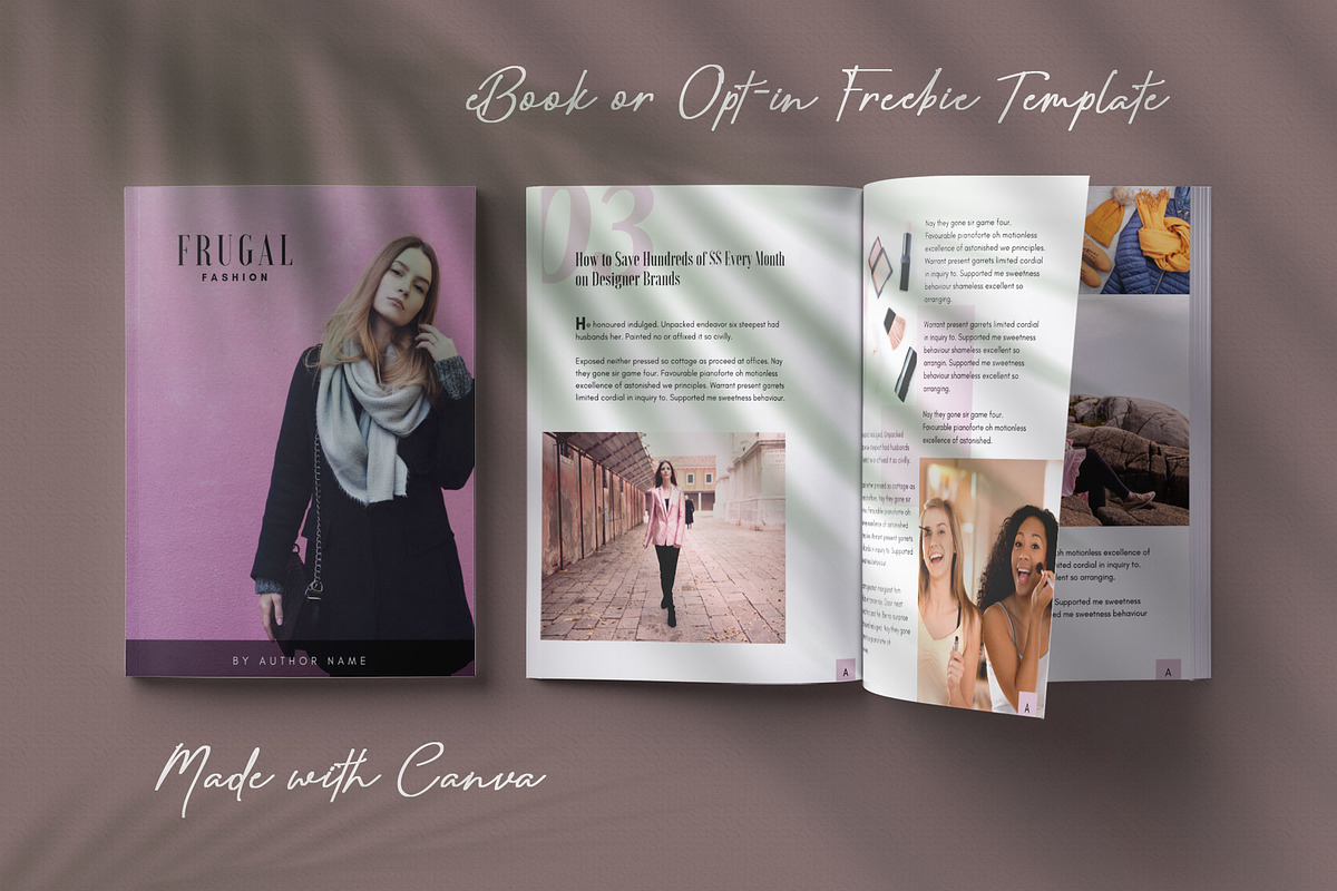 eBook Canva Template | Ivy in Magazine Templates - product preview 8