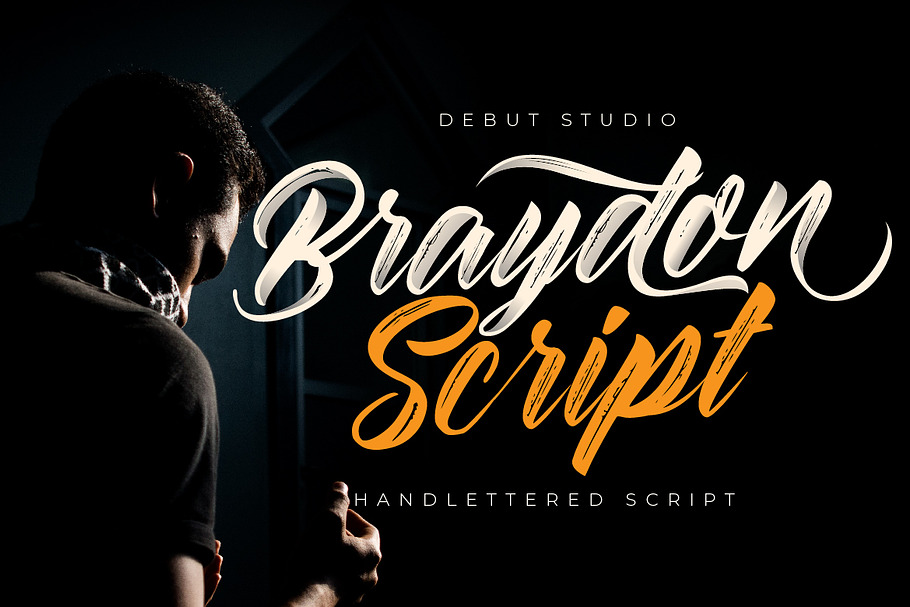 Braydon Script in Script Fonts - product preview 8
