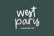 West Paris | Handwritten Font