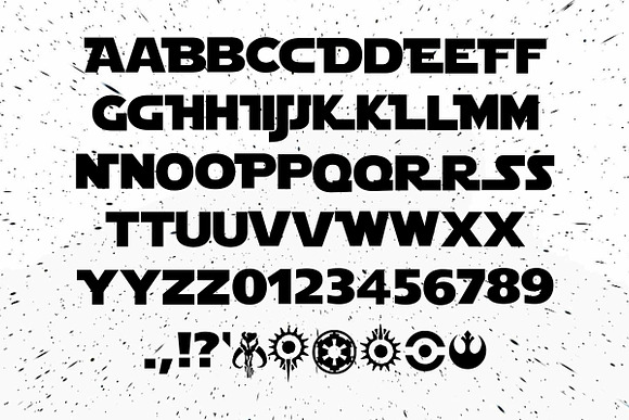 Star Wars Alphabet Letters in Graphics - product preview 3
