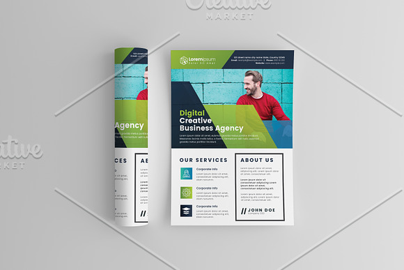 Abstract Flyer in Flyer Templates - product preview 1