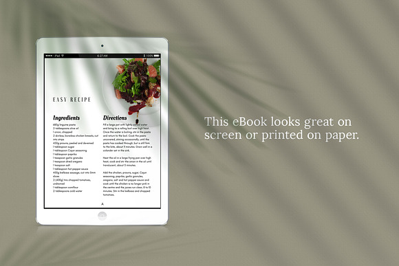 eBook Canva Template | Gathering in Magazine Templates - product preview 1