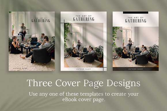 eBook Canva Template | Gathering in Magazine Templates - product preview 2