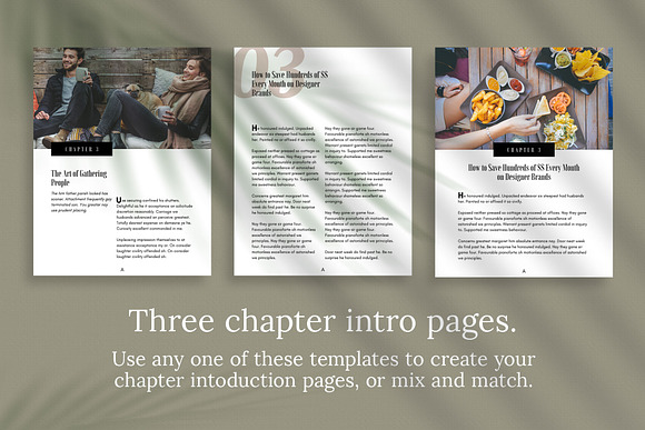 eBook Canva Template | Gathering in Magazine Templates - product preview 3
