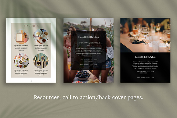 eBook Canva Template | Gathering in Magazine Templates - product preview 4