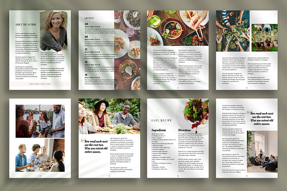 eBook Canva Template | Gathering in Magazine Templates - product preview 5