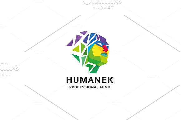 Humanek Technology Logo in Logo Templates - product preview 2